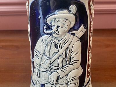 RARE Vintage German Stein With Interesting Markings Please See Photos For Details