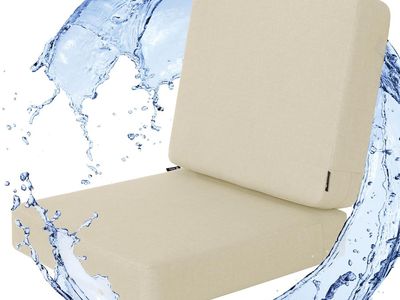 New Outdoor Deep Seat Cushion Set, 22 x 22 Inch Rainproof