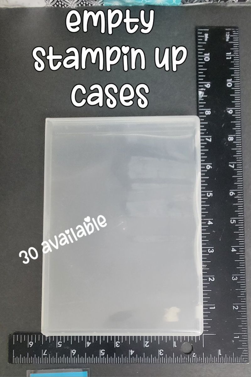 Stampin' Up Empty Cases