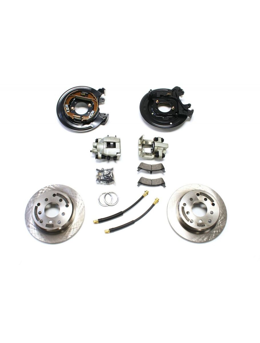 TeraFlex Rear Disc Brake Conversion Kit for YJ Jeep Wrangler and XJ Jeep Cherokee Tera Flex 4354410