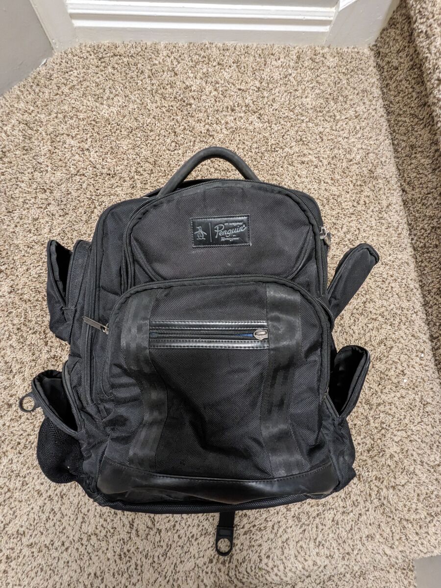 Penguin Travel Backpack Black