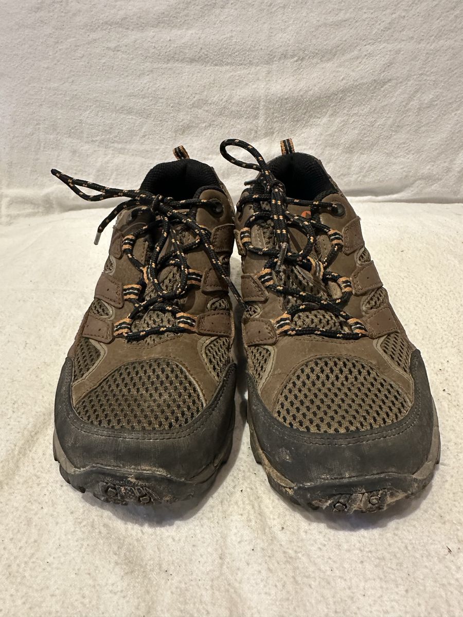 Merrell Youth Size 4 Mesh/Leather WP Hiking Shoes