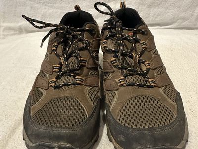 Merrell Youth Size 4 Mesh/Leather WP Hiking Shoes