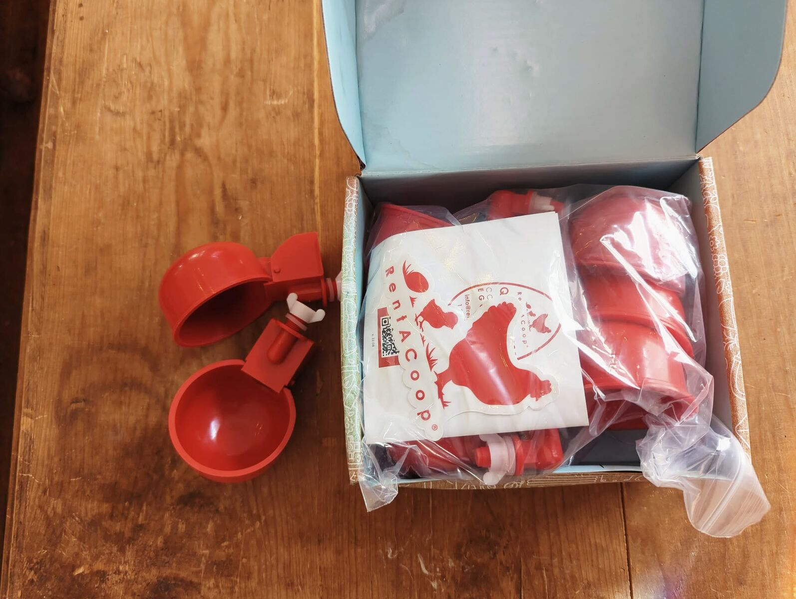 RentACoop Chicken Waterer Cups