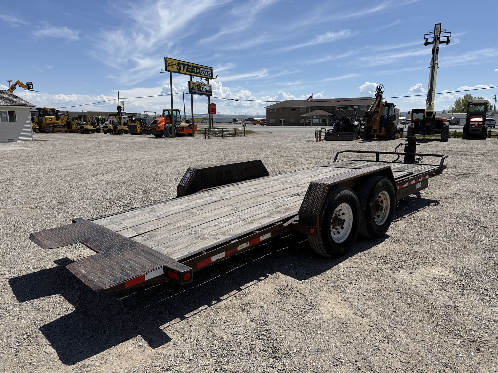 2006  PJ Tilt Deck Flat Bed Trailer- Stock: 9949