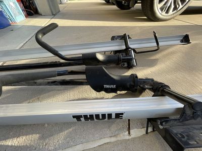 Thule car roof bike carriers