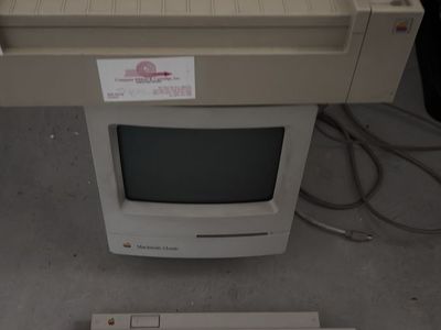 Macintosh Classic Computer One Owner