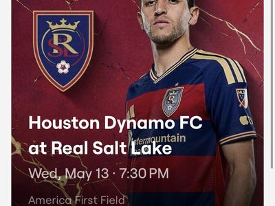 6 tickets! Real SLC Wed May 13