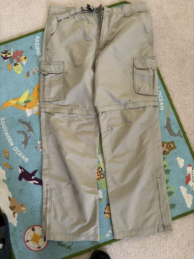 Rustic Ridge 36X32” convertible Outdoor Pants