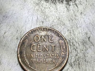 1945 D Wheat Penny Error Penny
