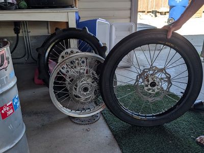 Motorcross wheels