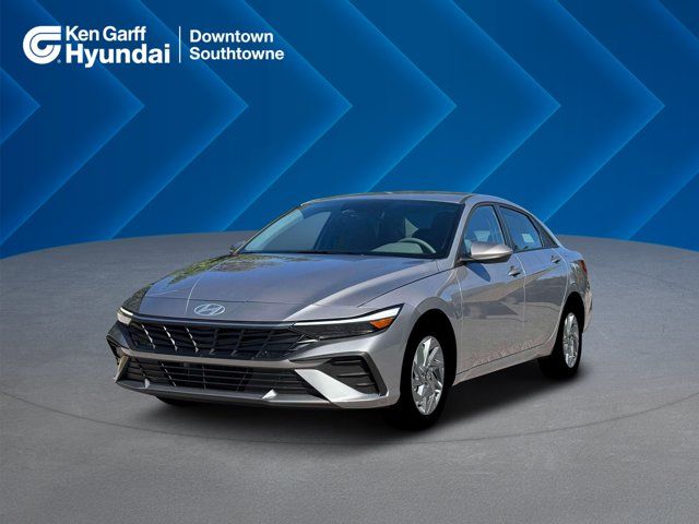 2026 Hyundai Elantra Hybrid Blue