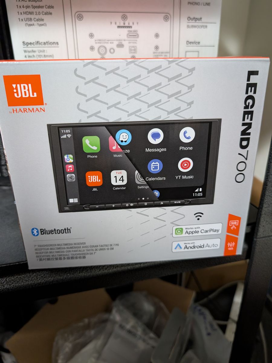 JBL Legend 700 Car Touchscreen Multimedia Receiver new in the box