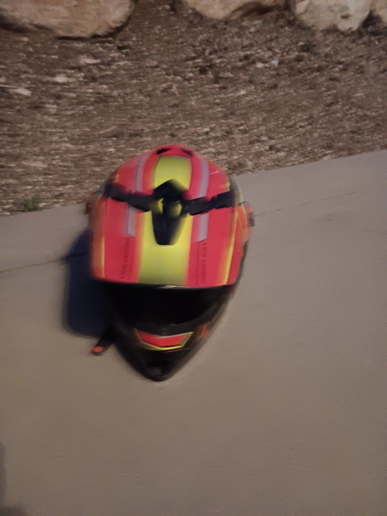 LS2 Full-Face Motorcycle Helmet - Great Condition