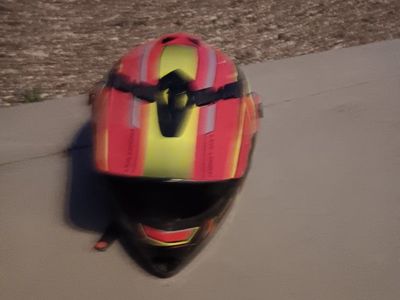 LS2 Full-Face Motorcycle Helmet - Great Condition