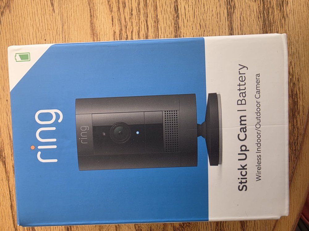 Ring stick up cam, solar panel, charge station...