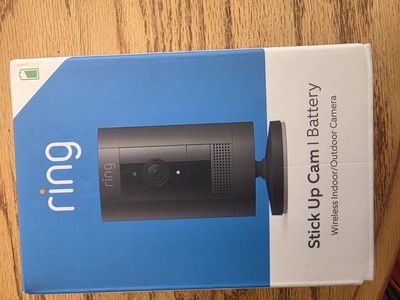 Ring stick up cam, solar panel, charge station...