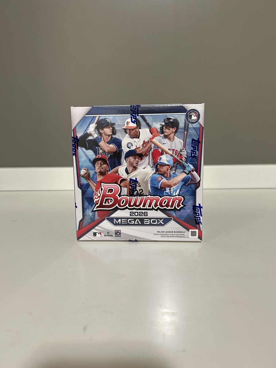 2026 Bowman Baseball Mega Box - Factory Sealed Topps Major League Baseball Trading Cards