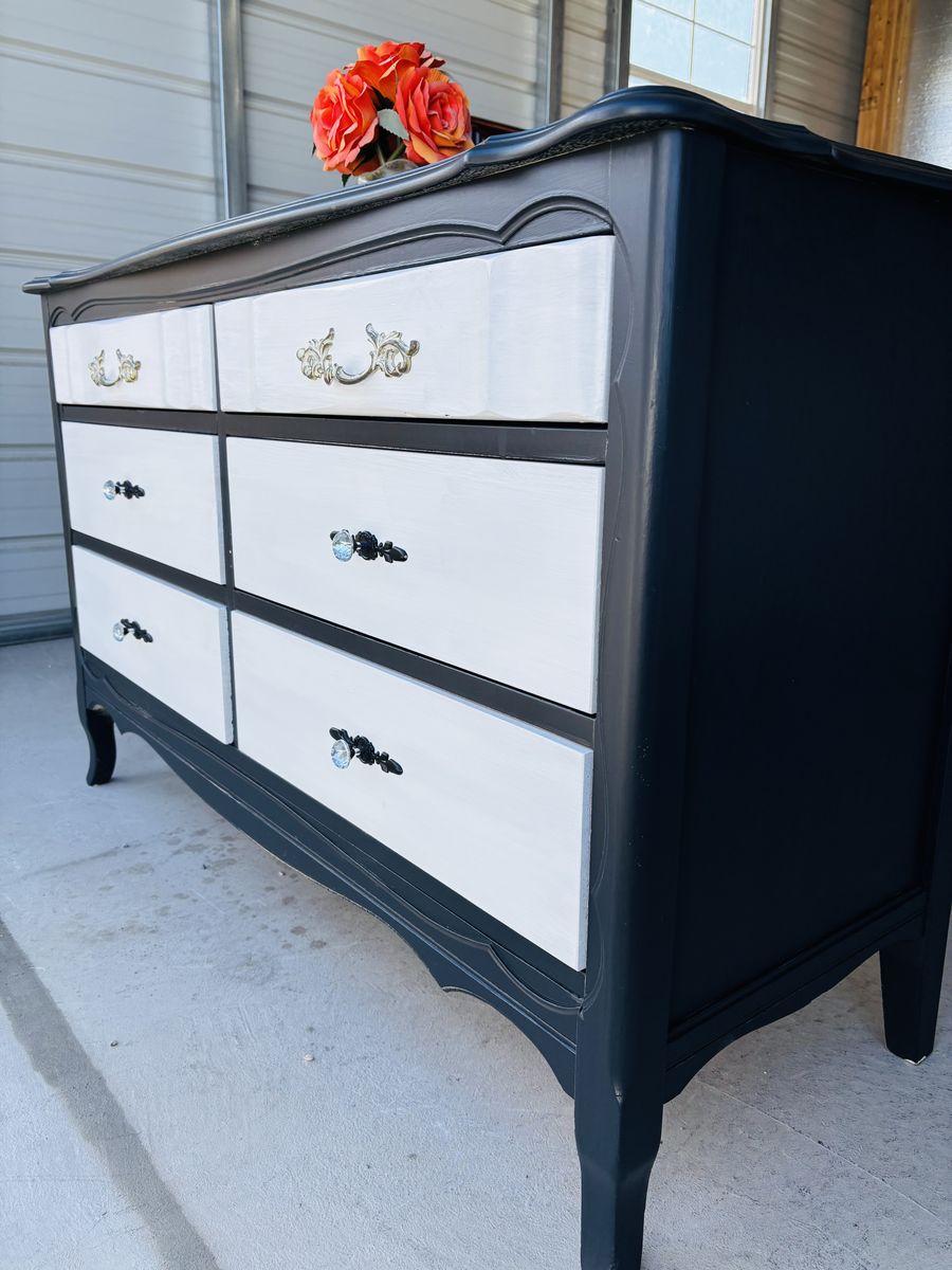 Black & White Dresser