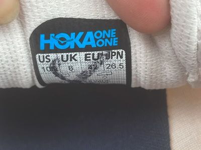 Hoka One One Women's Running Shoes Size US 10B White Pink