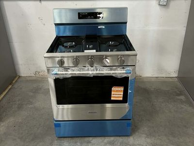 NEW MAYTAG 5 BURNER STAINLESS GAS RANGE