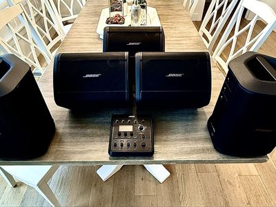 Complete BOSE S1 Pro Multi Position PA Sound System with Bose Mixer