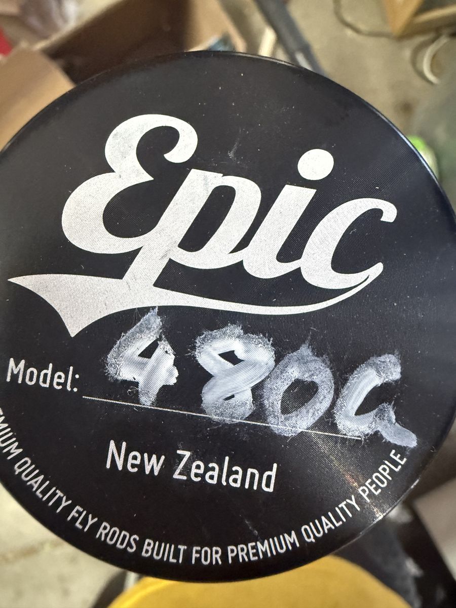 Epic 480G Carbon Fly Rod - 8' 4wt, Excellent Condition