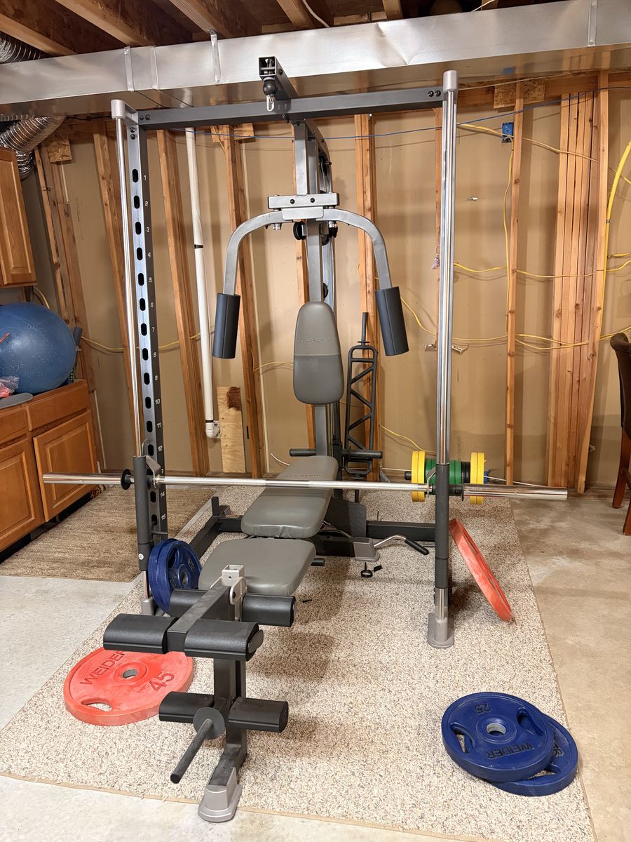ProForm C840 Smith Machine / Complete Home Gym + 255 lbs Weights