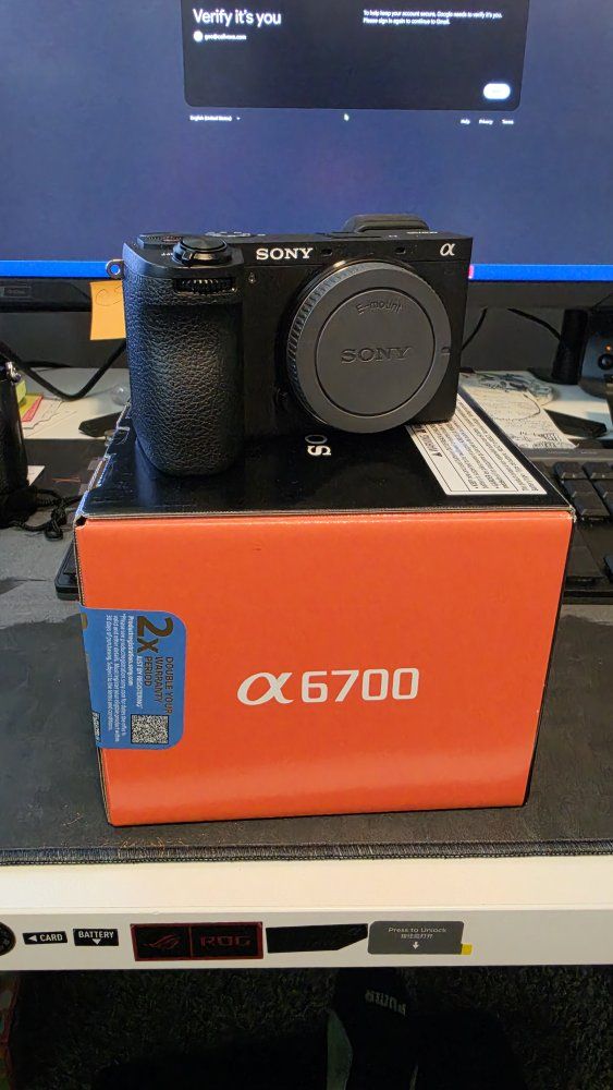 Sony a6700 Mirrorless Camera Body + SmallRig Cage — Like New