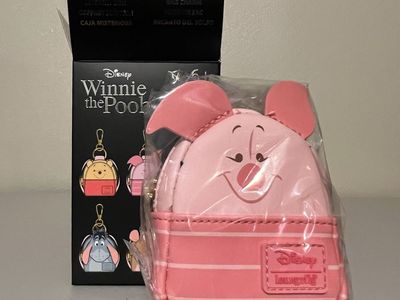 Disney Loungefly Winnie the Pooh - Piglet - Mini Backpack Bag Charm Mystery Blind Box