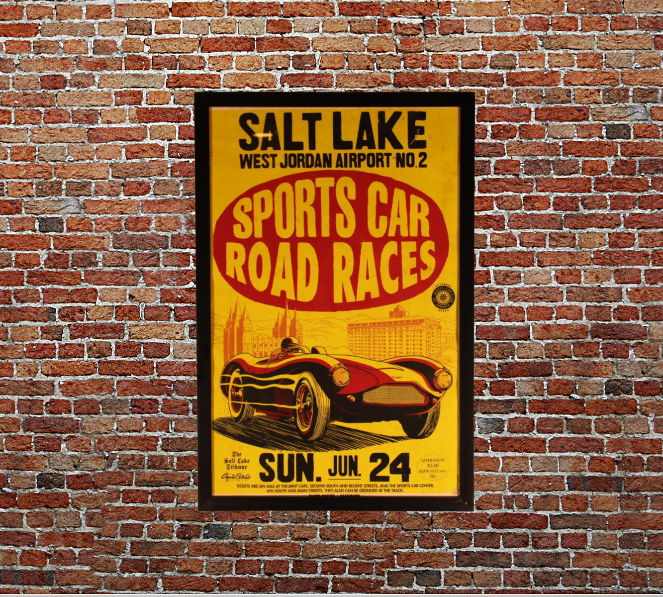 Vintage Auto, Motorcycle & Thrill Show Posters: Ready to Hang