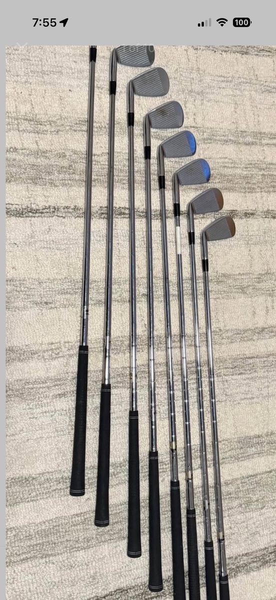 Mizuno MP-60 Irons Set Right Hand Dynamic Gold Steel Shafts