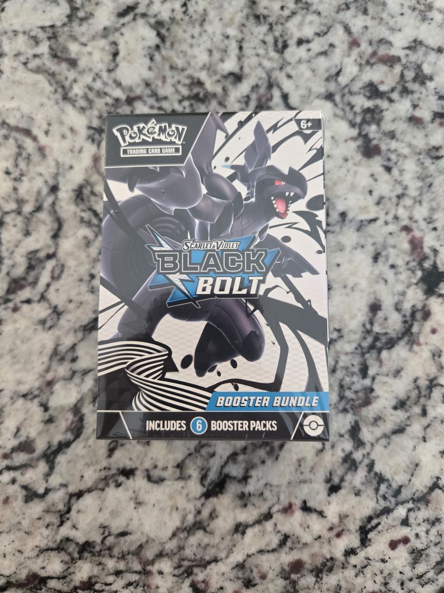 Black bolt pokemon bundle