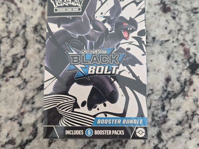 Black bolt pokemon bundle