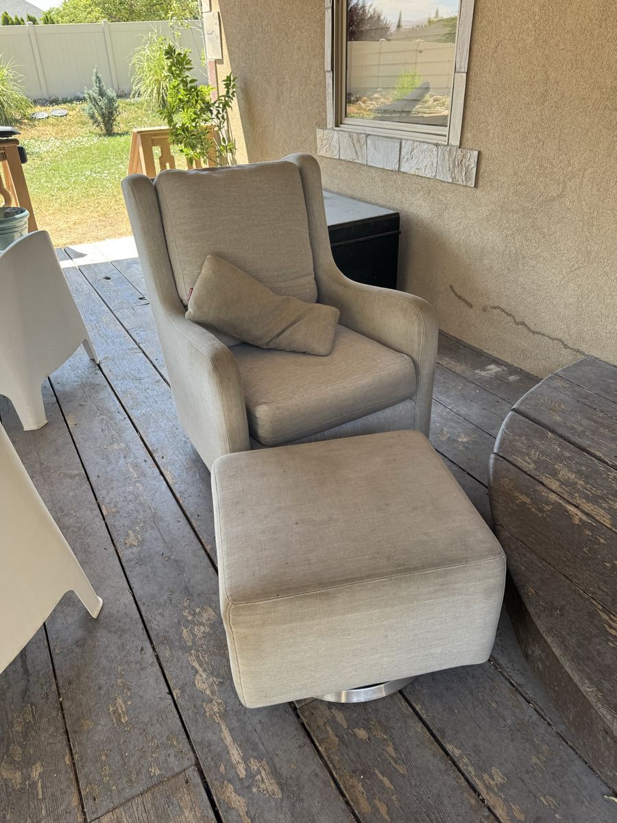 Swivel rocking chair