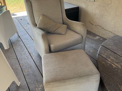 Swivel rocking chair