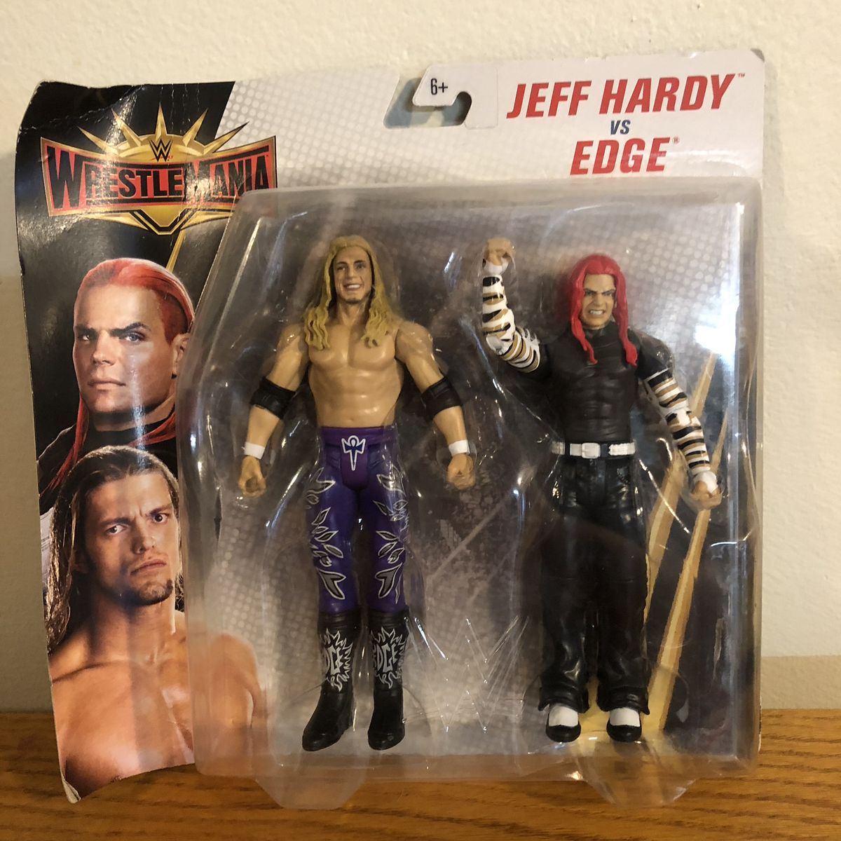 Collectible - WWE WrestleMania Jeff Hardy vs Edge Action Figure 2-Pack
