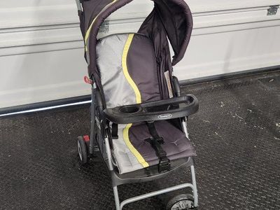 Baby Trend TrendSport Single Lightweight Stroller - Black & Grey