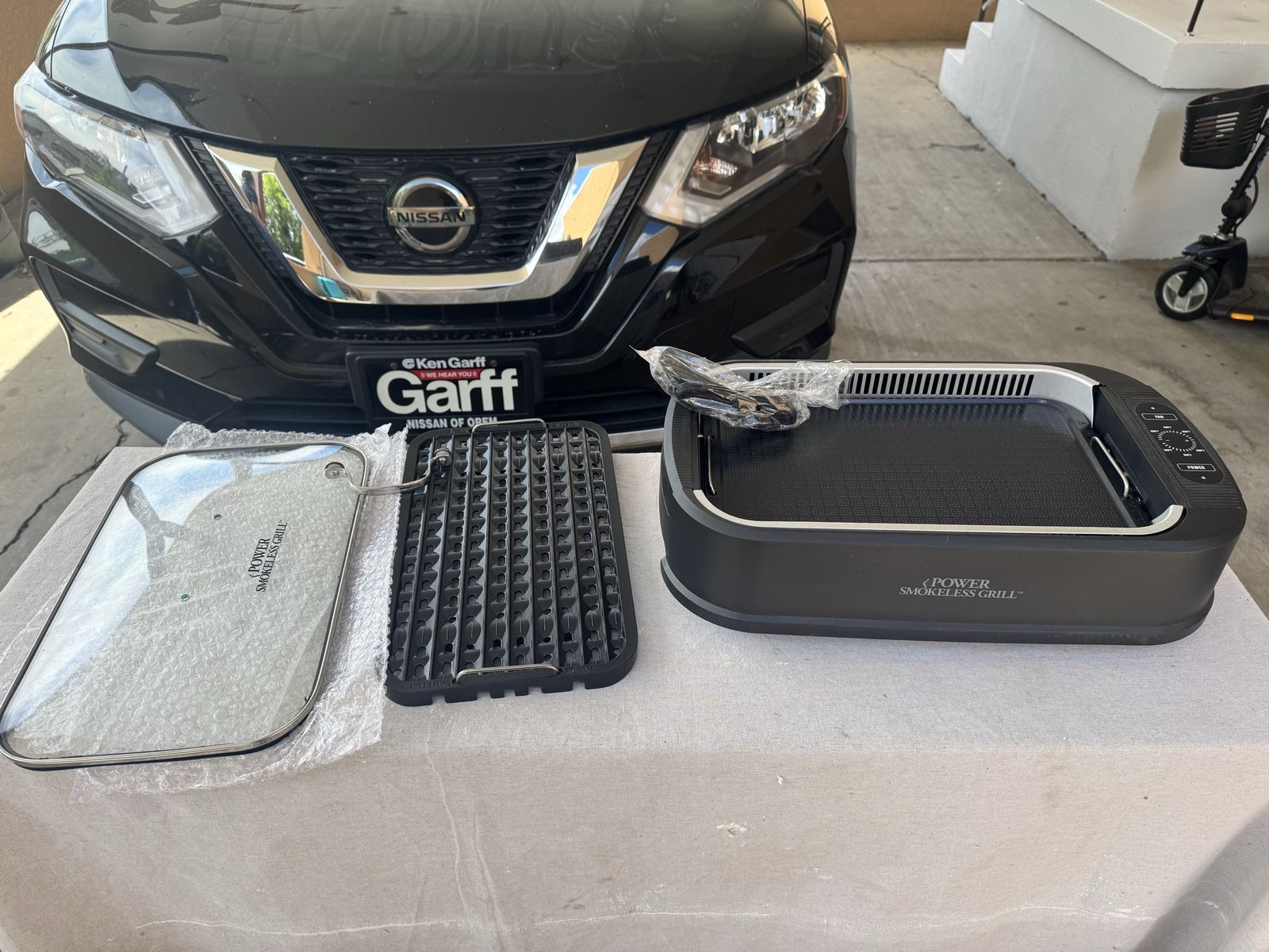 New Power Smokeless Grill PG-1500 Watts