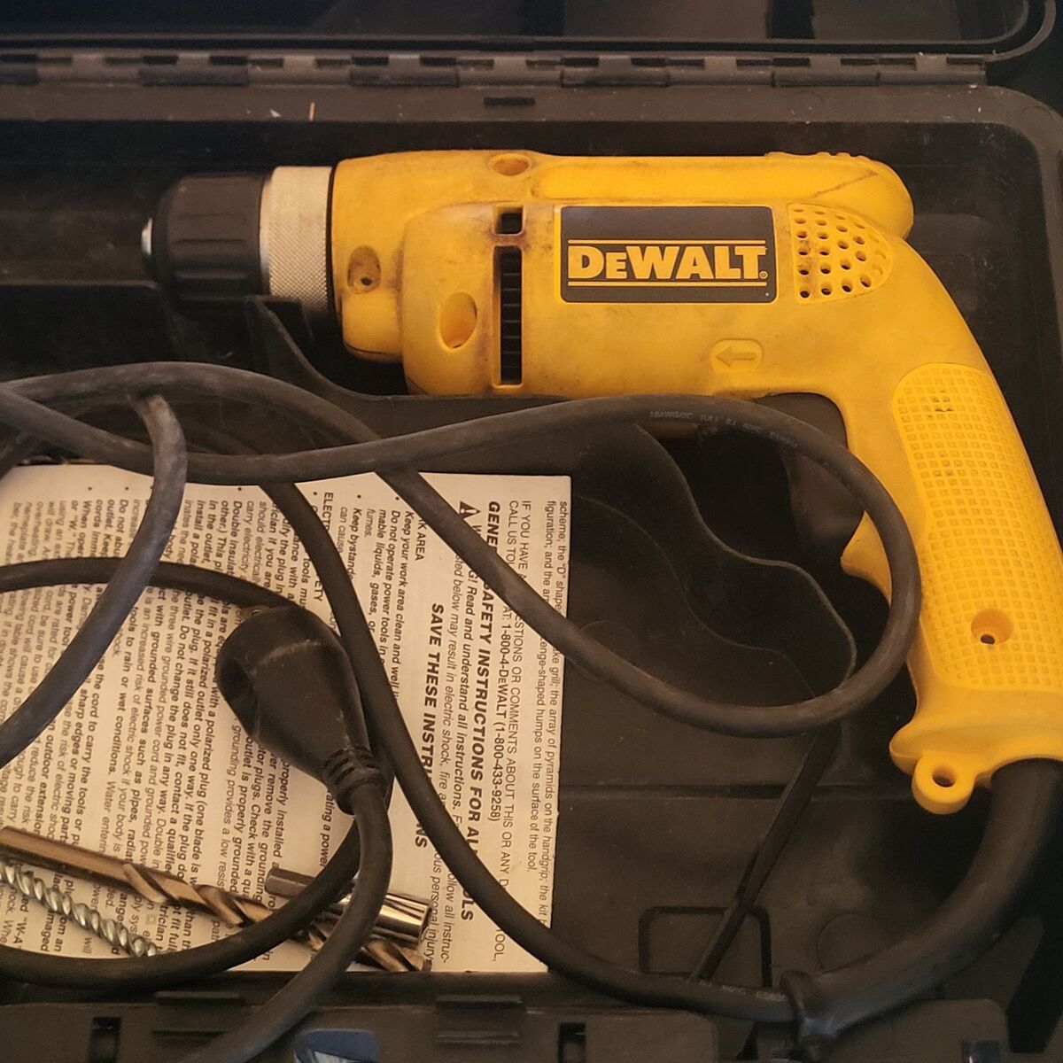 Corded Dewalt drill