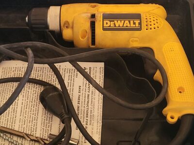 Corded Dewalt drill