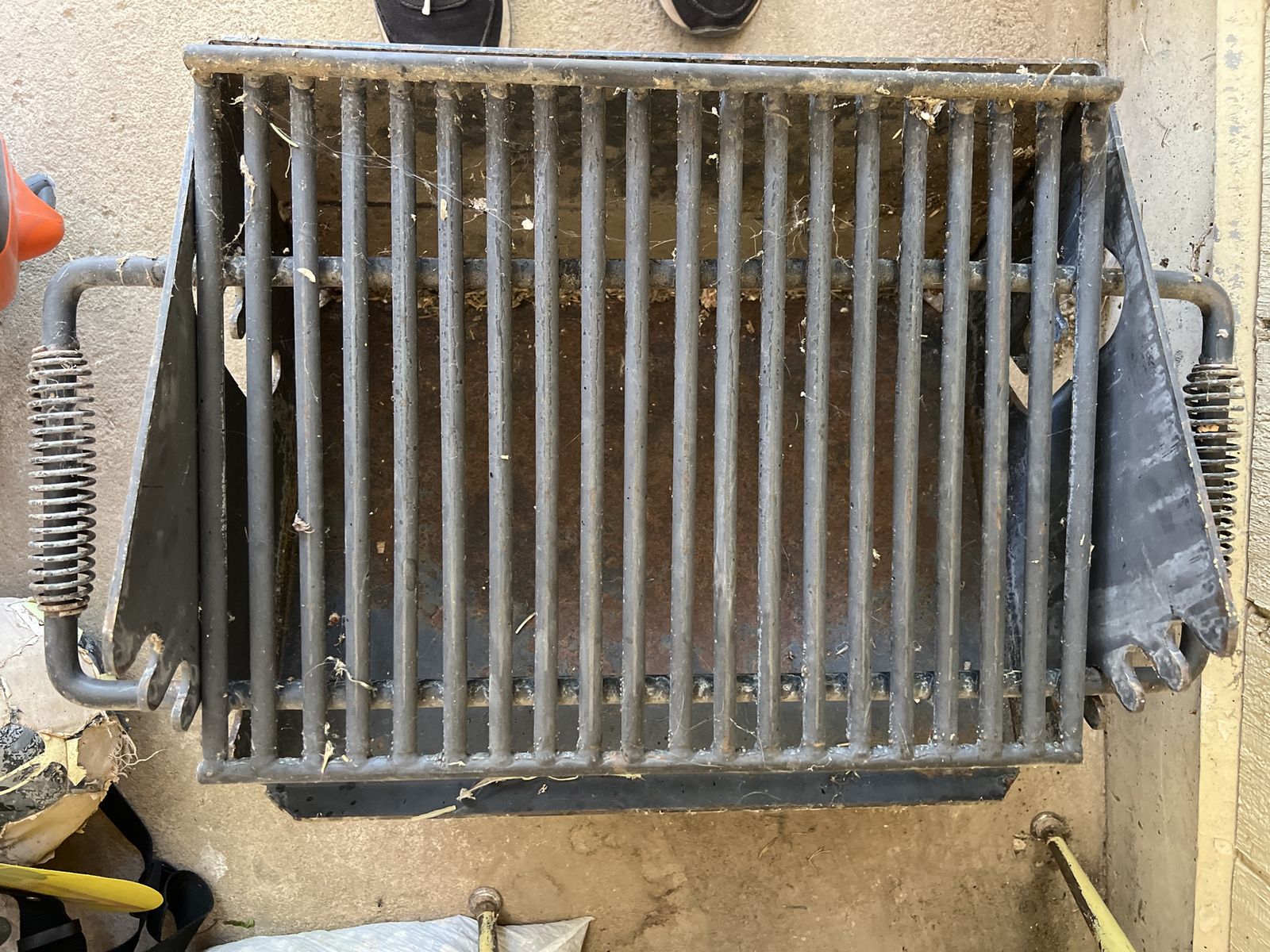Cast iron grill top