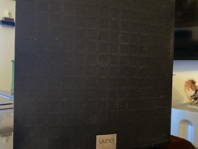 VIZIO Black Home Audio Speaker Subwoofer
