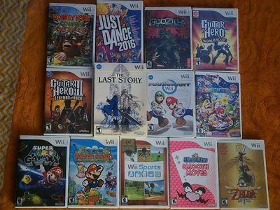 Wii Game bundle including Mario Party 9! trades considered!~