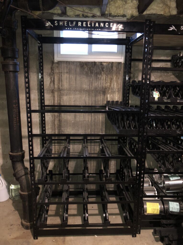 Shelf Reliance Food Storage Rack