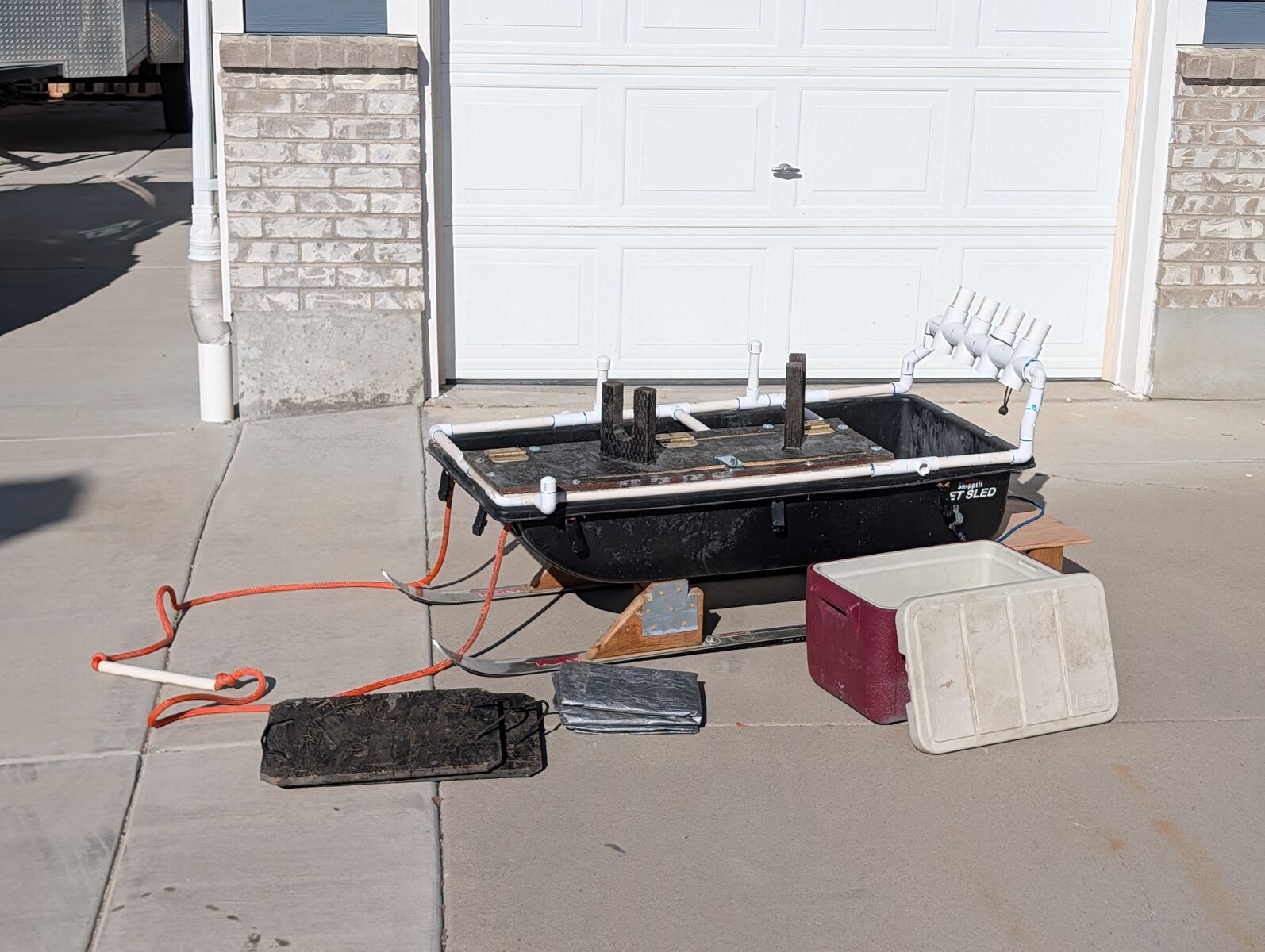 Smitty Ice Fishing Sled