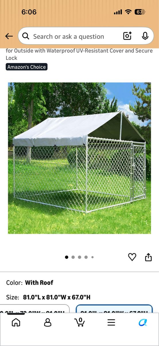 Kennel new  in box