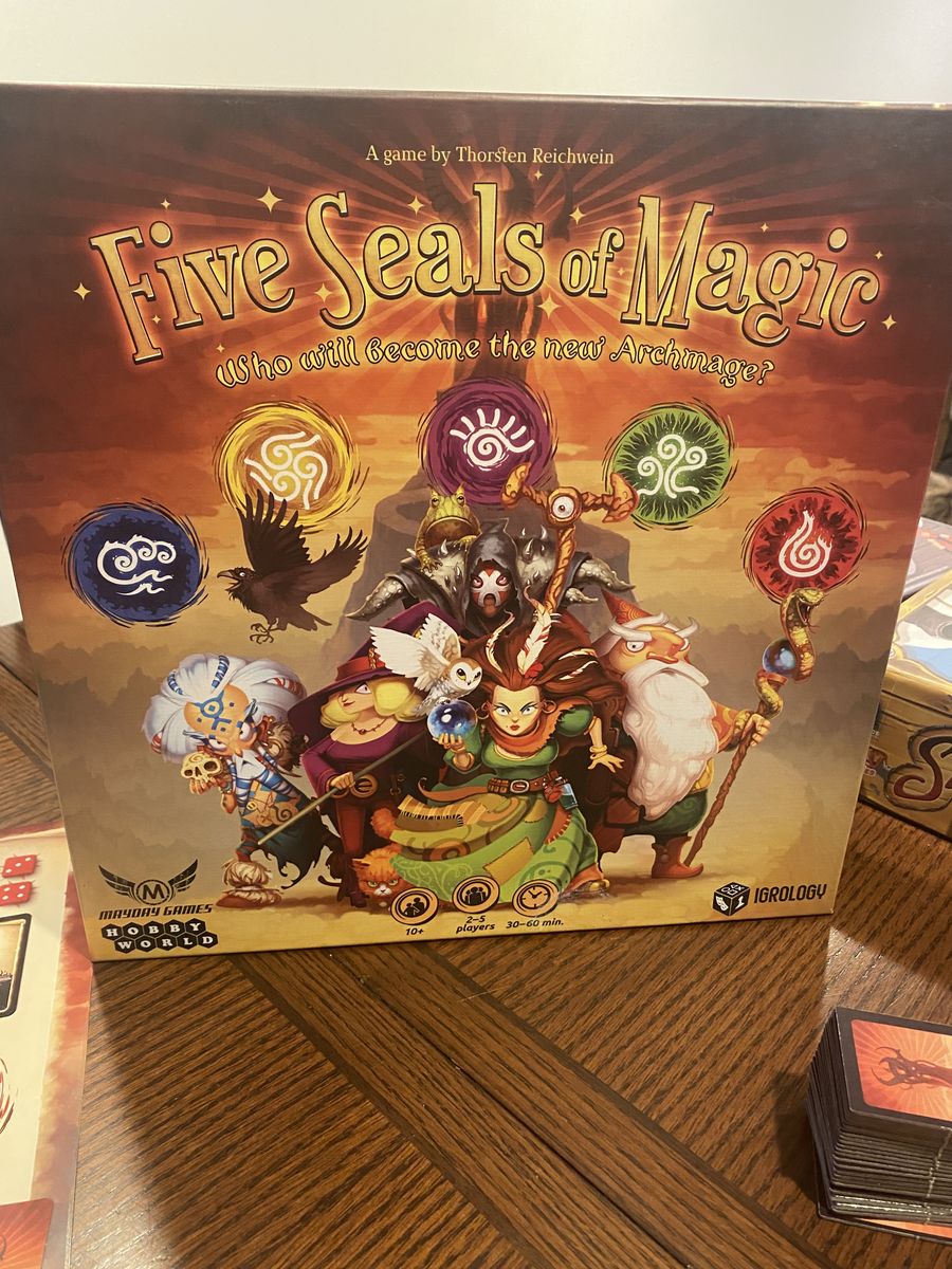 Five Seals of Magic Board Game