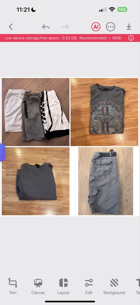 Men’s size Large Clothing Bundle See Description