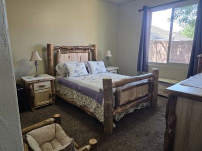 Locally Made Aspen Log Bedroom Set
